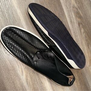 Black Men's Casual Boating Shoes